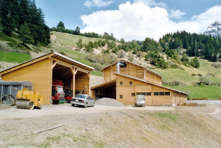 Ein Bauernhof im Kanton Graubünden